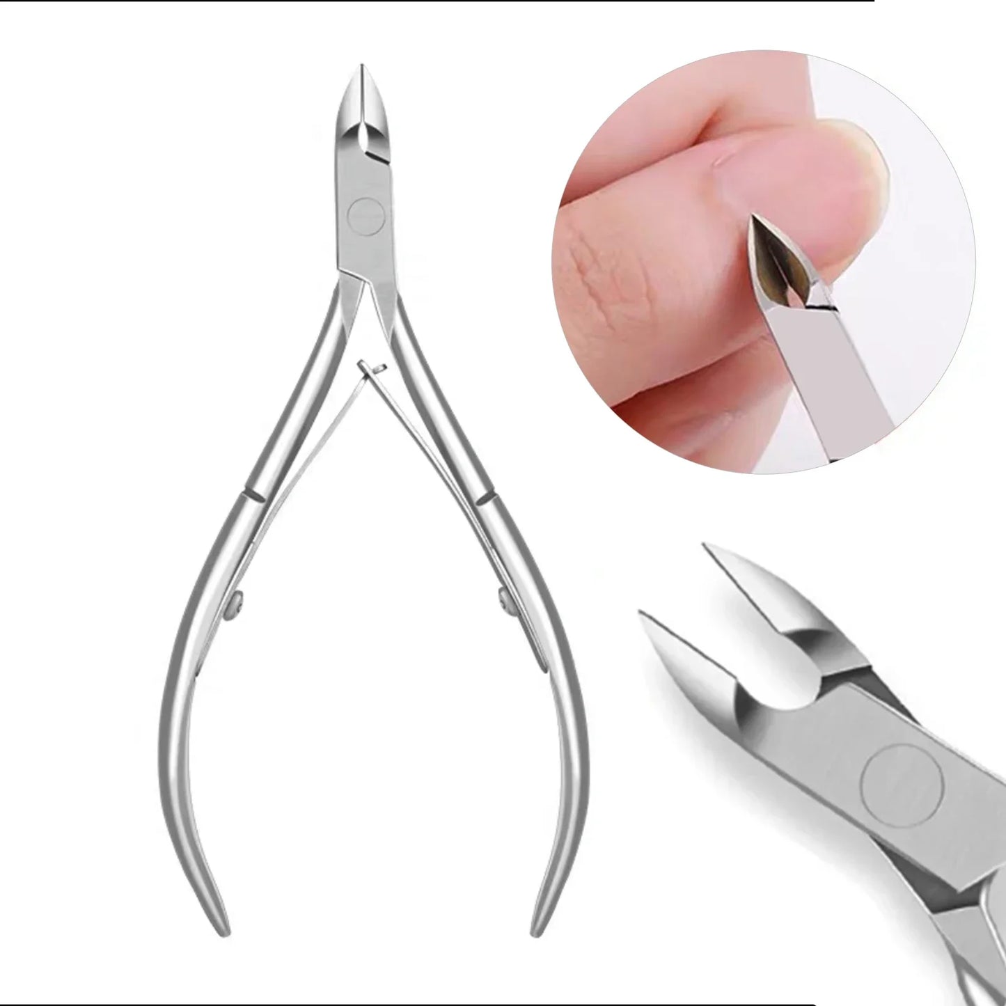 NailPop Stainless Steel Cuticle Scissors – Precision Nail Care Tool | NailPop Elite