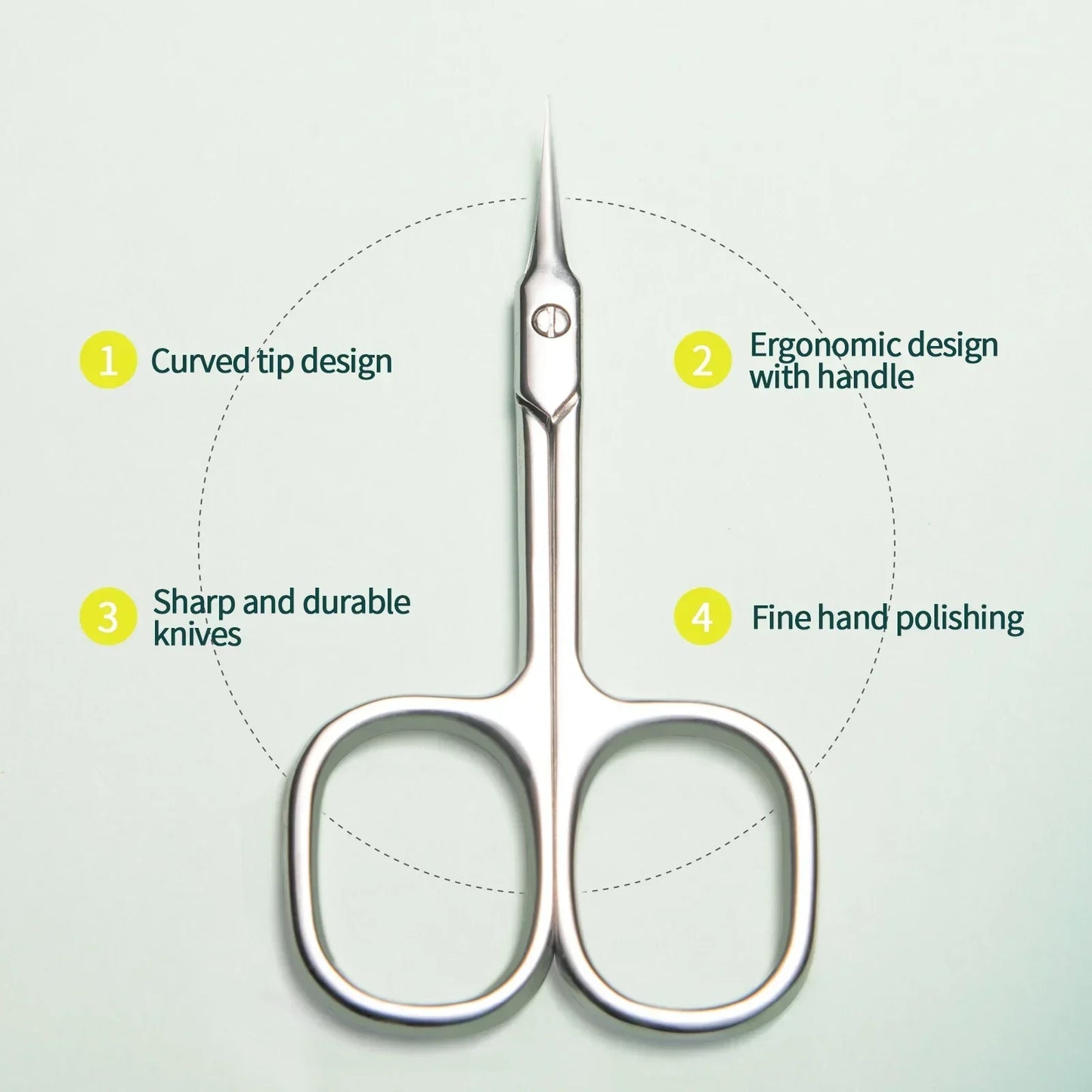 Nail cuticle clipper cutter for manicure pedicure – NailPop Elite