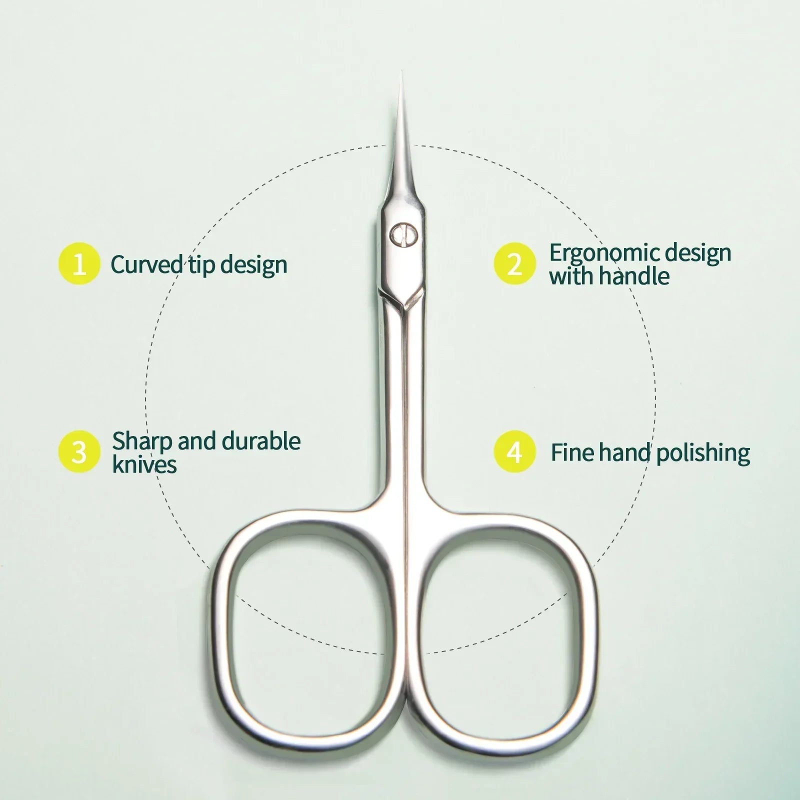 Nail cuticle clipper cutter for manicure pedicure – NailPop Elite