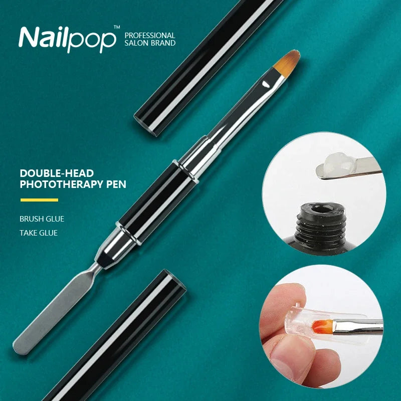 NailPop Professional Nail Art Brushes – UV Gel & Painting Tools | NailPop Elite