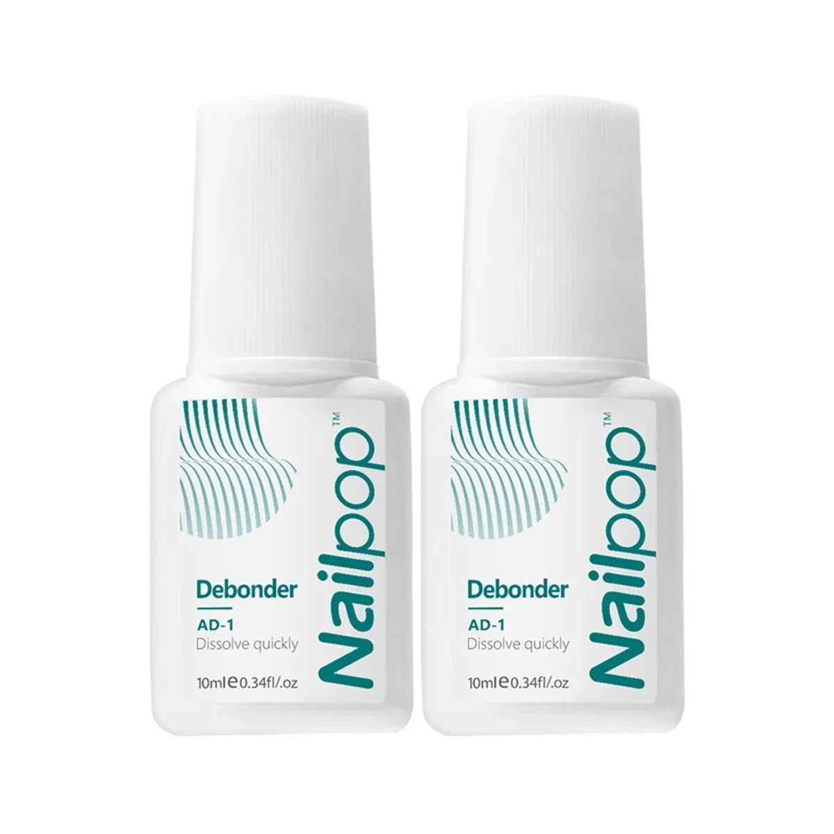 NailPop 10ml Debonder Glue Remover – Dissolve Liquid for False Nails & Rhinestones | NailPop Elite