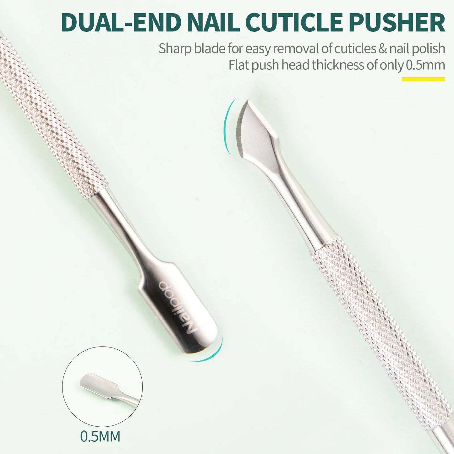 NailPop Stainless Steel Cuticle Scissors – Precision Nail Care Tool | NailPop Elite