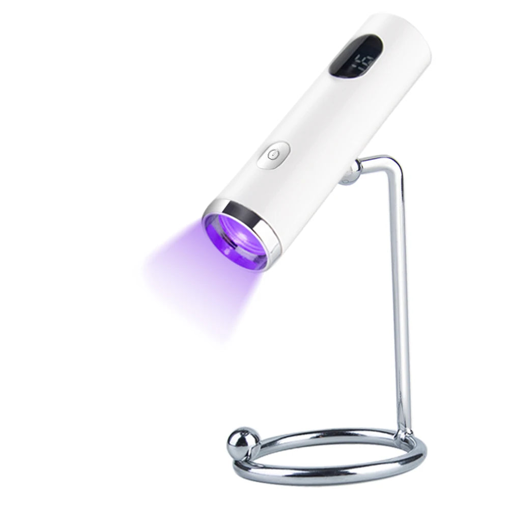NailPop UV Light – Handheld Mini Nail Cure Lamp | Portable & Rechargeable for Fast Gel Polish Curing