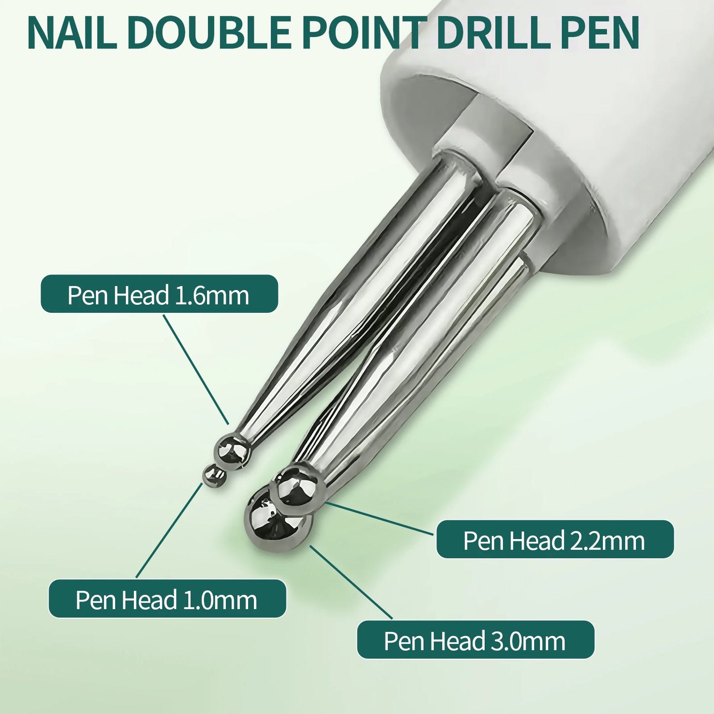 NailPop 4-IN-1 Nail Art Dotting Pen – Precision Rhinestone & Manicure Tools | NailPop Elite